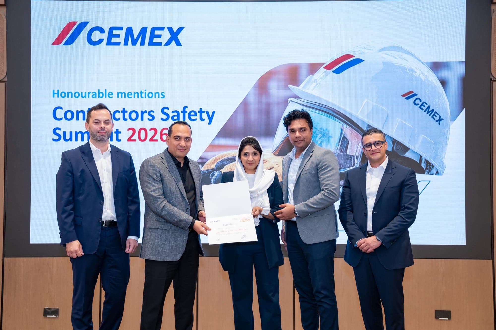 ERAM HR Solutions Receives Contractor Appreciation Award for Safety Excellence